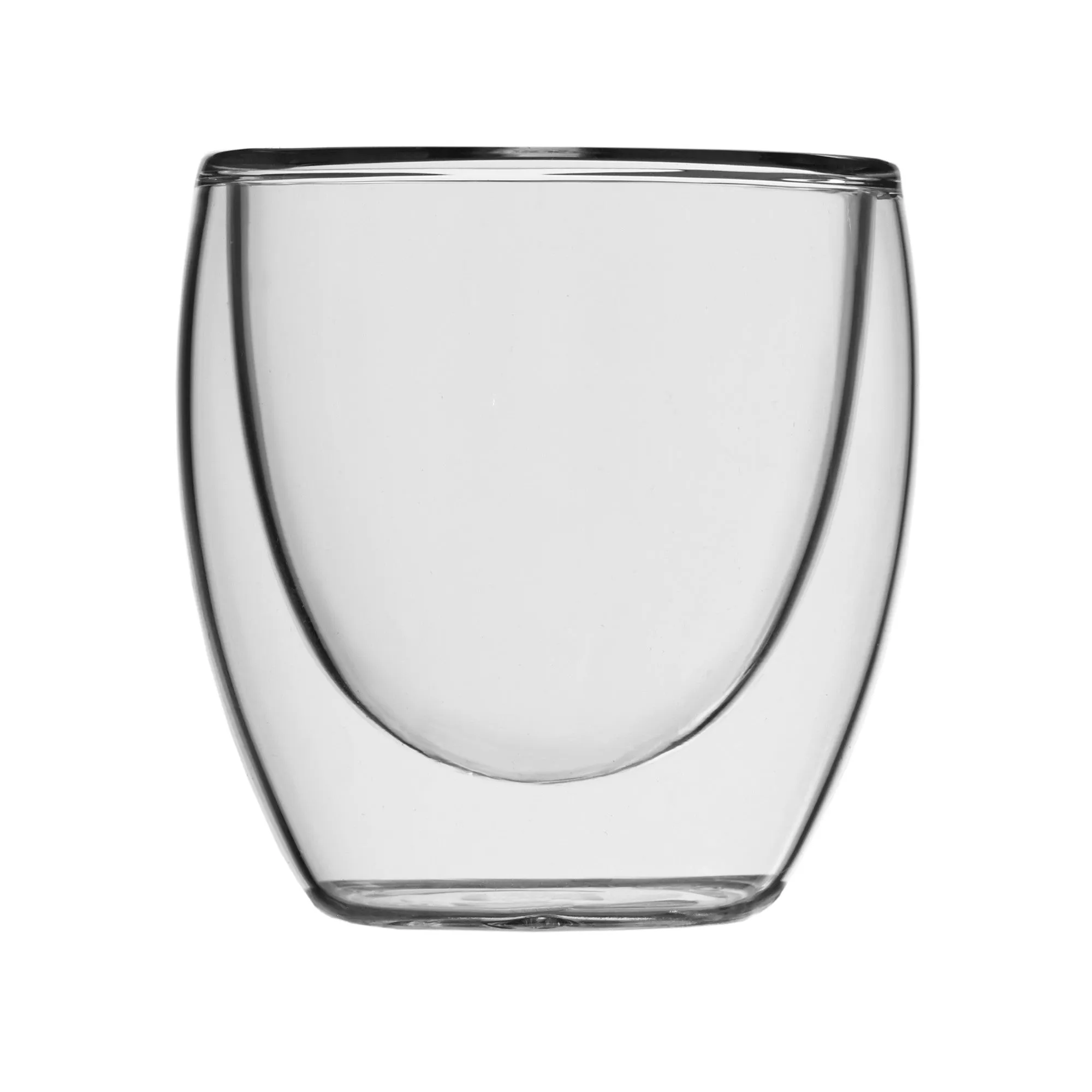 Safdie & Co. Espresso Glass Double Wall 4PC Set 95ML Barista