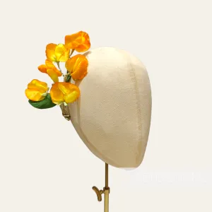 'Saoirse' Vintage 1950/60's German Sweet Pea Silk Flower Spray