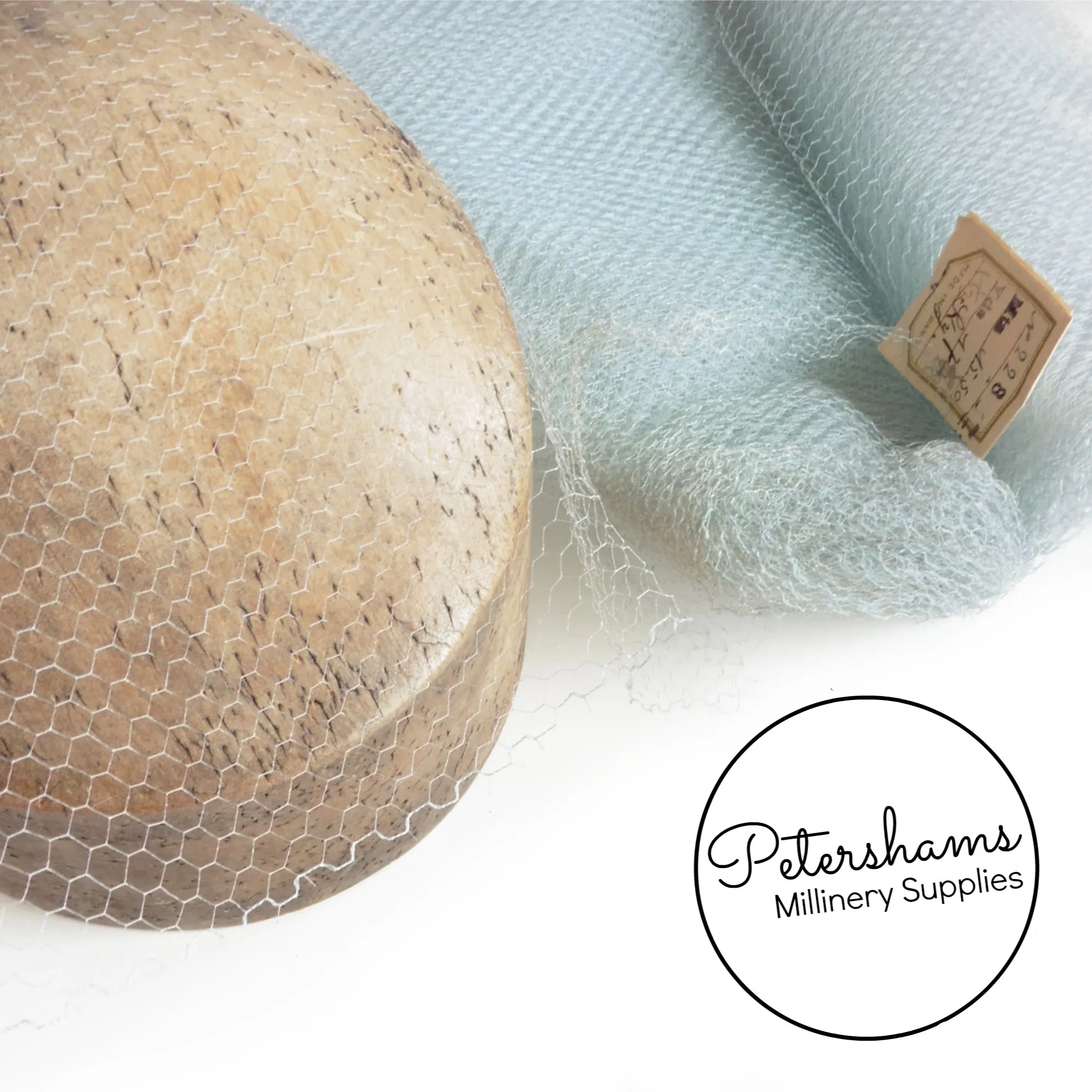 'Shelby' Vintage 1940s/50s Honeycomb Veiling - 1m