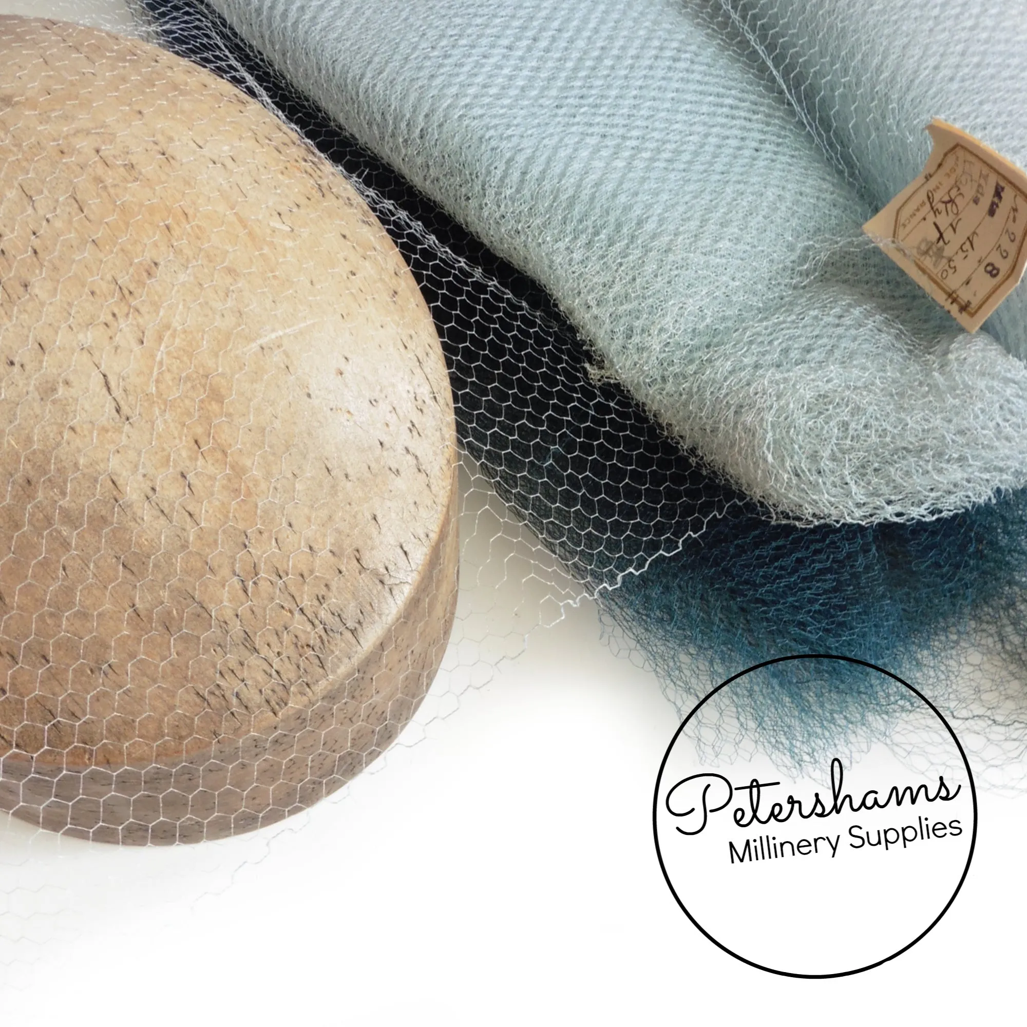 'Shelby' Vintage 1940s/50s Honeycomb Veiling - 1m