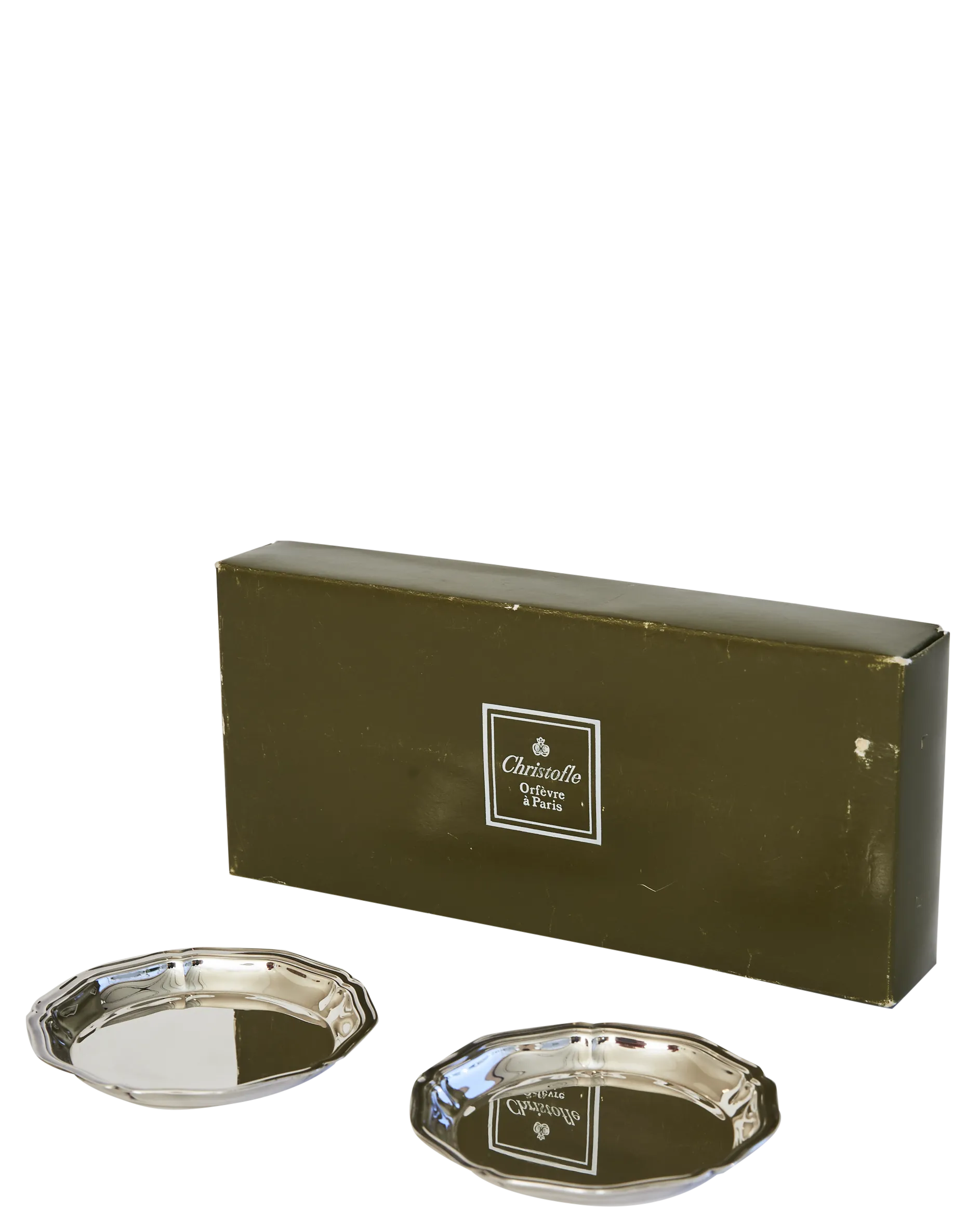 Silver Christofle Coasters