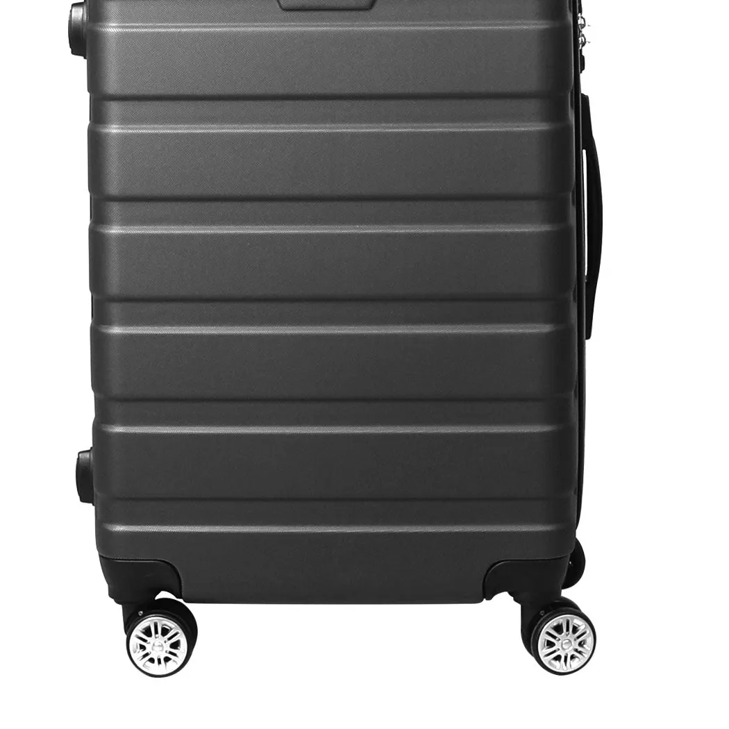 Slimbridge 3PC Luggage sets Suitcase Dark Grey