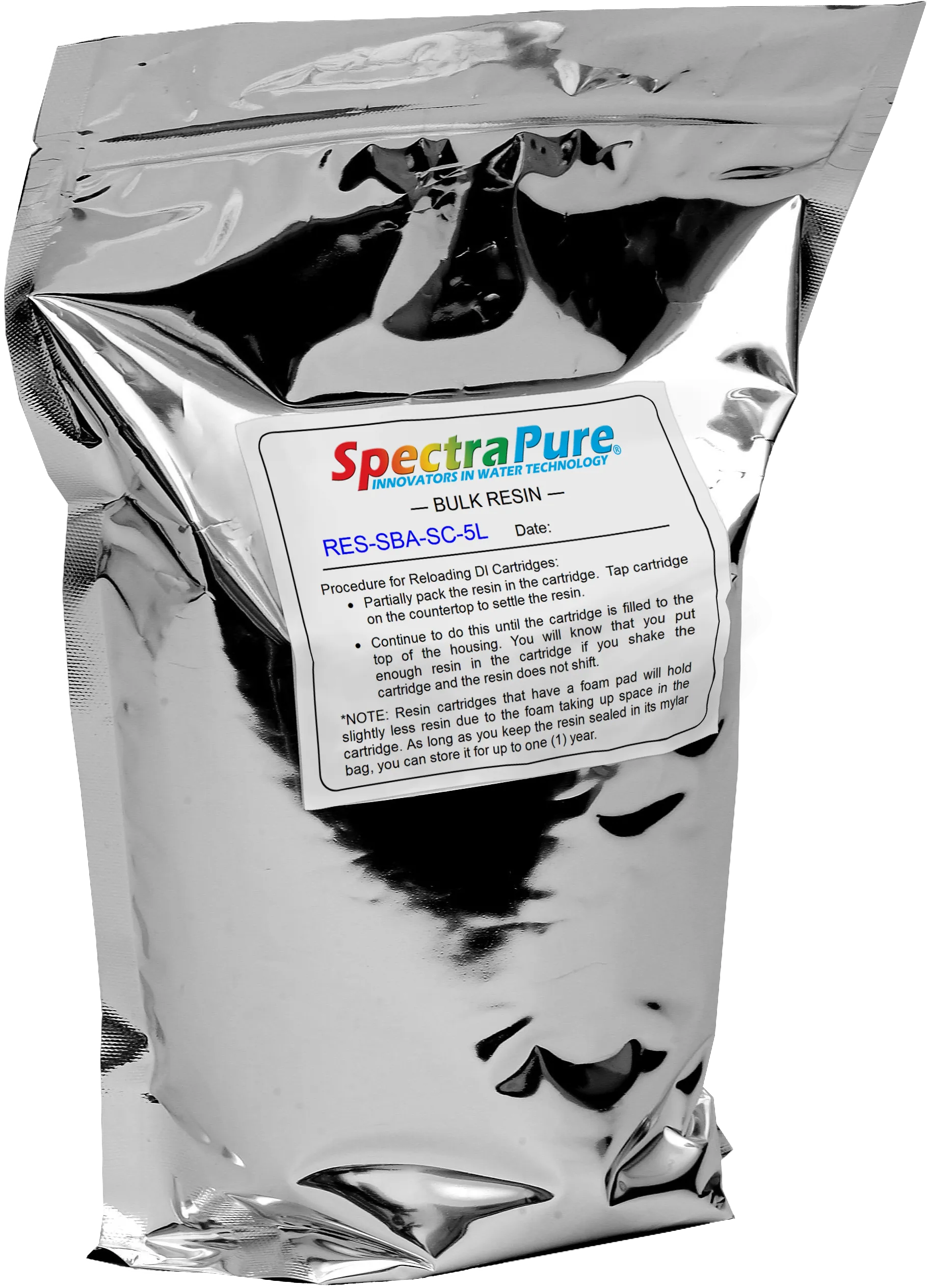 SpectraPure® Anion Semiconductor DI Resin - Bulk Bags - RES-SBA-SC