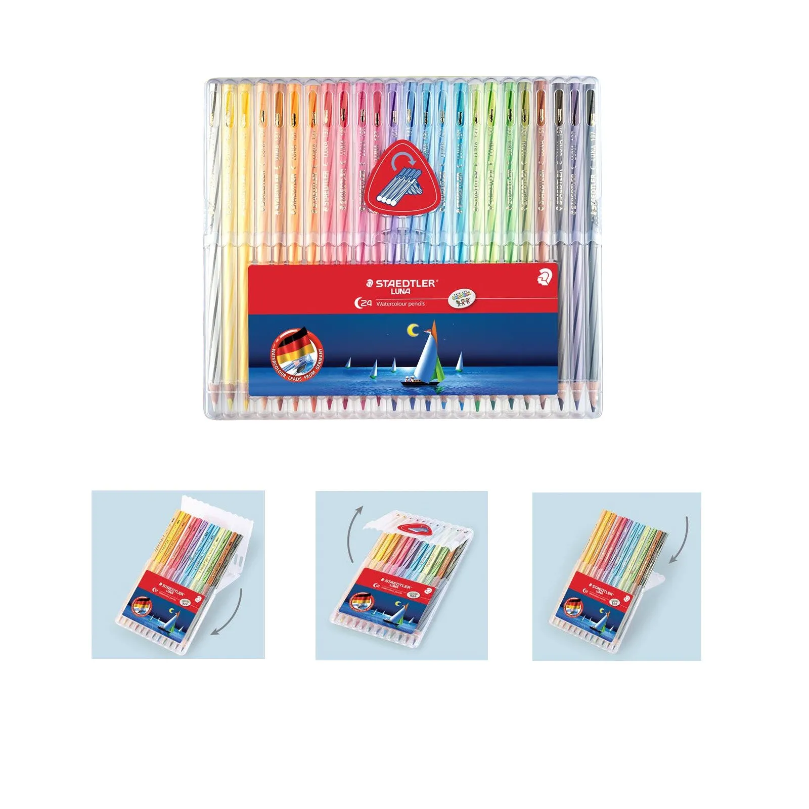 Staedtler Luna Watercolour Pencil  - 48 Colour Pencils