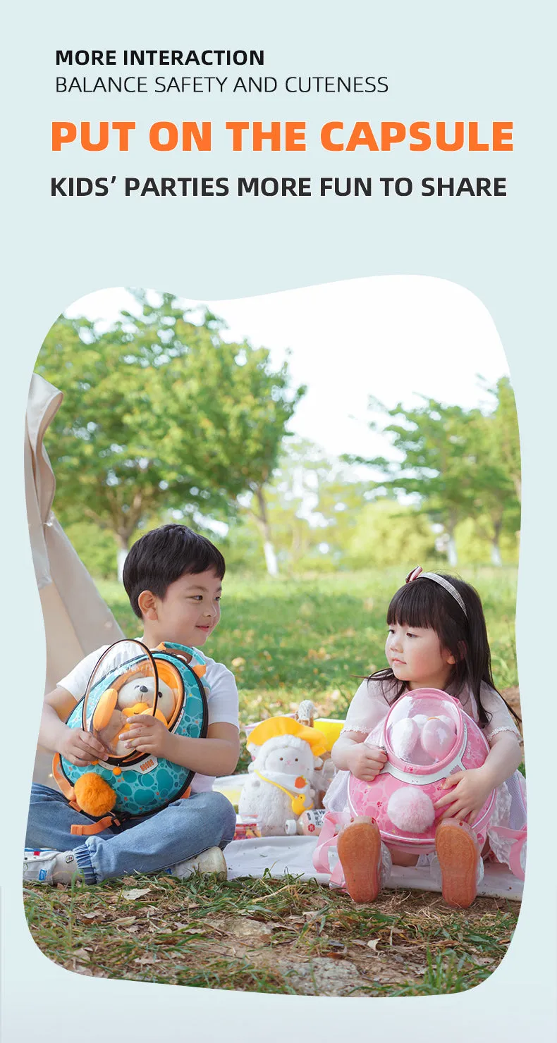 Supercute Smart Mini Capsule Toddler Backpack - Tiger