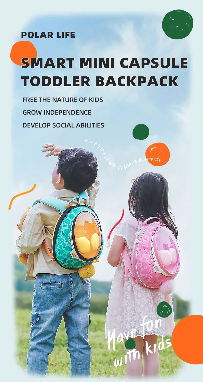 Supercute Smart Mini Capsule Toddler Backpack - Tiger