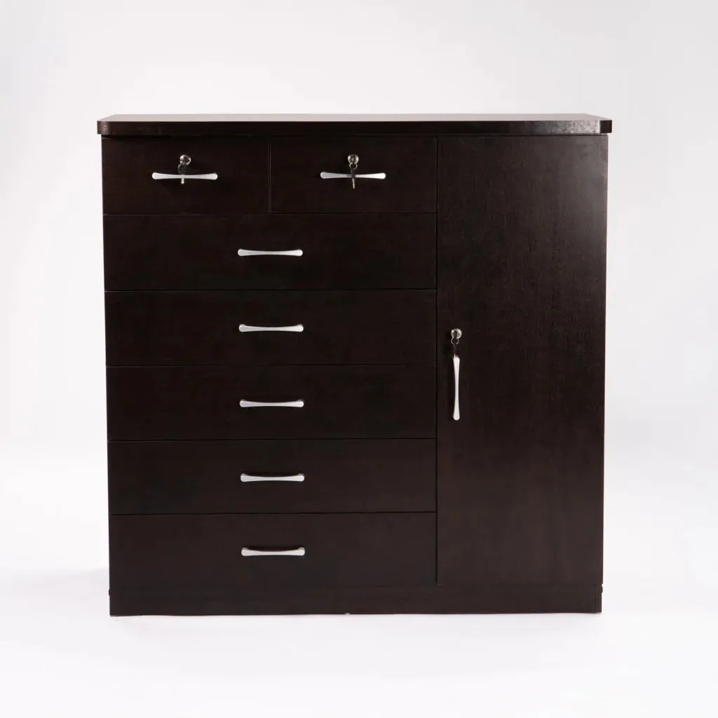 TITAN 7 DRAWER 1 DOOR CHEST