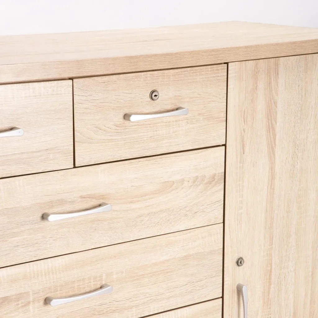 TITAN 7 DRAWER 1 DOOR CHEST