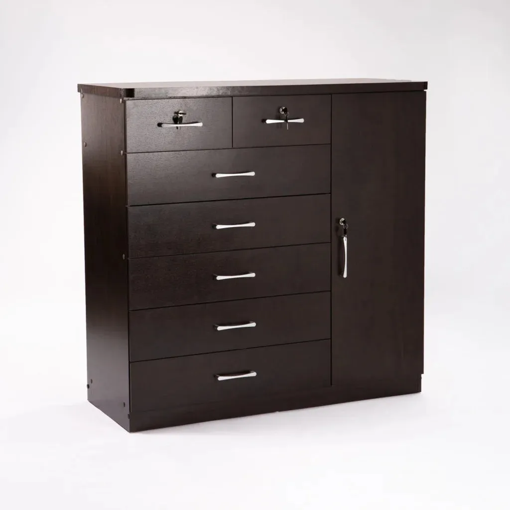 TITAN 7 DRAWER 1 DOOR CHEST