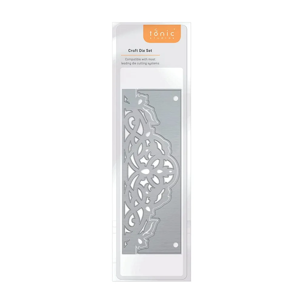 Tonic Studios - Antique Header Fold Die Set  - 4410E