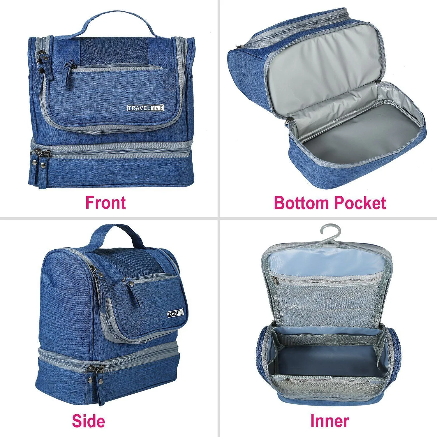 Travel Toiletry Cosmetic Bag