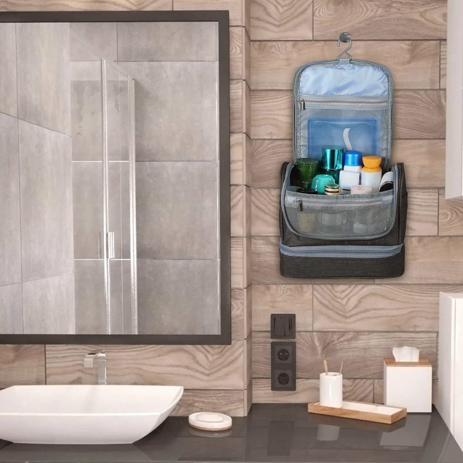 Travel Toiletry Cosmetic Bag