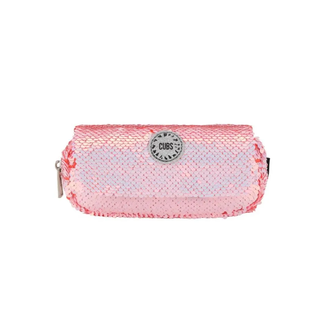 Unicorn Lashes Glitter Pencil Case