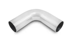 Vibrant 90 Degree Aluminum Piping, 2.5" O.D. - Polished  - 2178