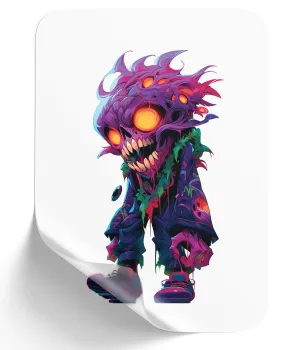 Vibrant Monster Skeleton