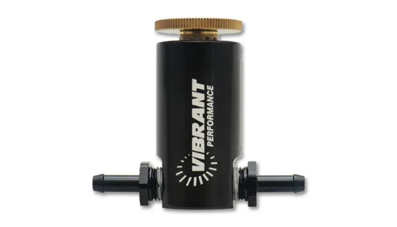 Vibrant Performance Manual Boost Controller Tubing Included Aluminum Black Anodize - Kit