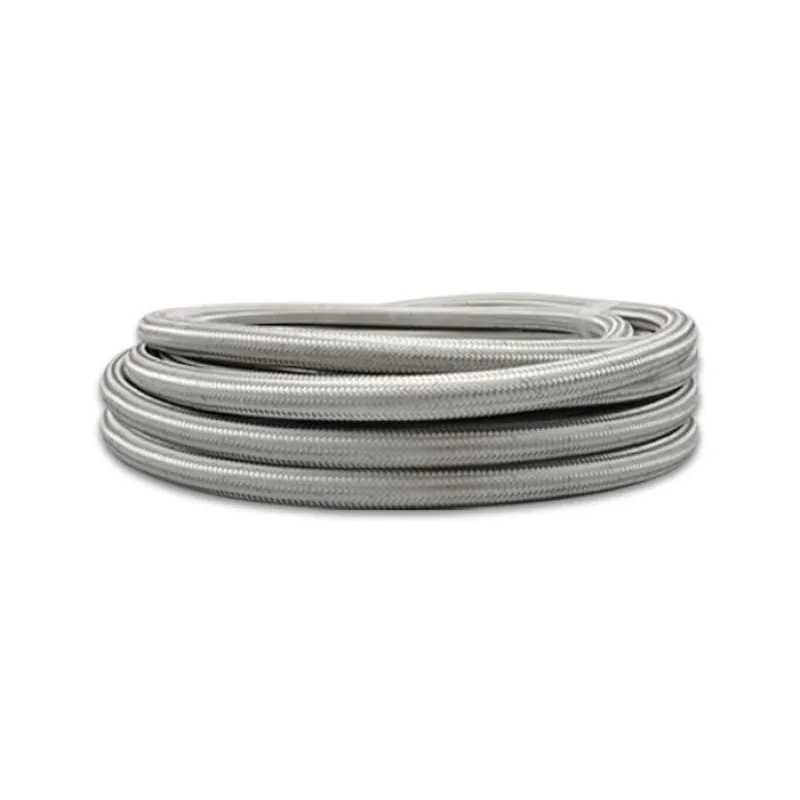 Vibrant Performance Steel-Flex Braided Stainless PTFE Hose - 8 AN - 150 ft