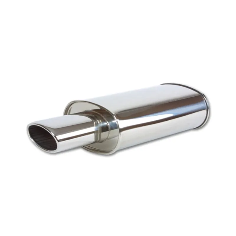 Vibrant Performance Streetpower Oval Muffler w/ 4.5" Oval Angle Tip
