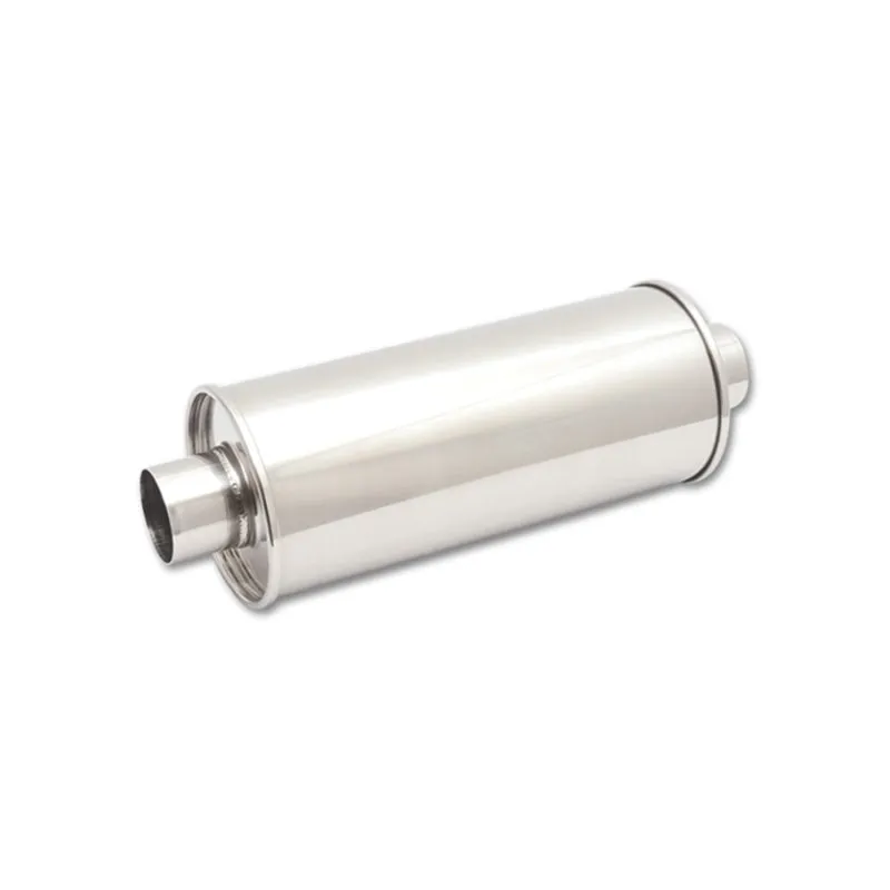 Vibrant Performance Streetpower Round Muffler 2.5" Inlet/outlet