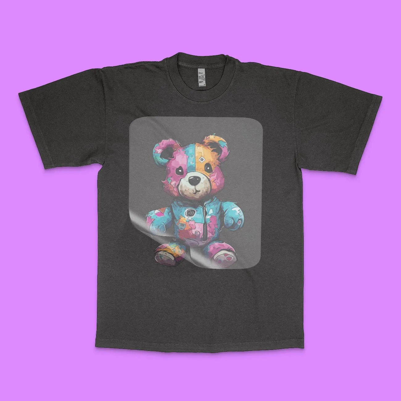 Vibrant Street Style Teddy