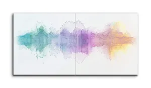 Vibrant Waveform Symphony