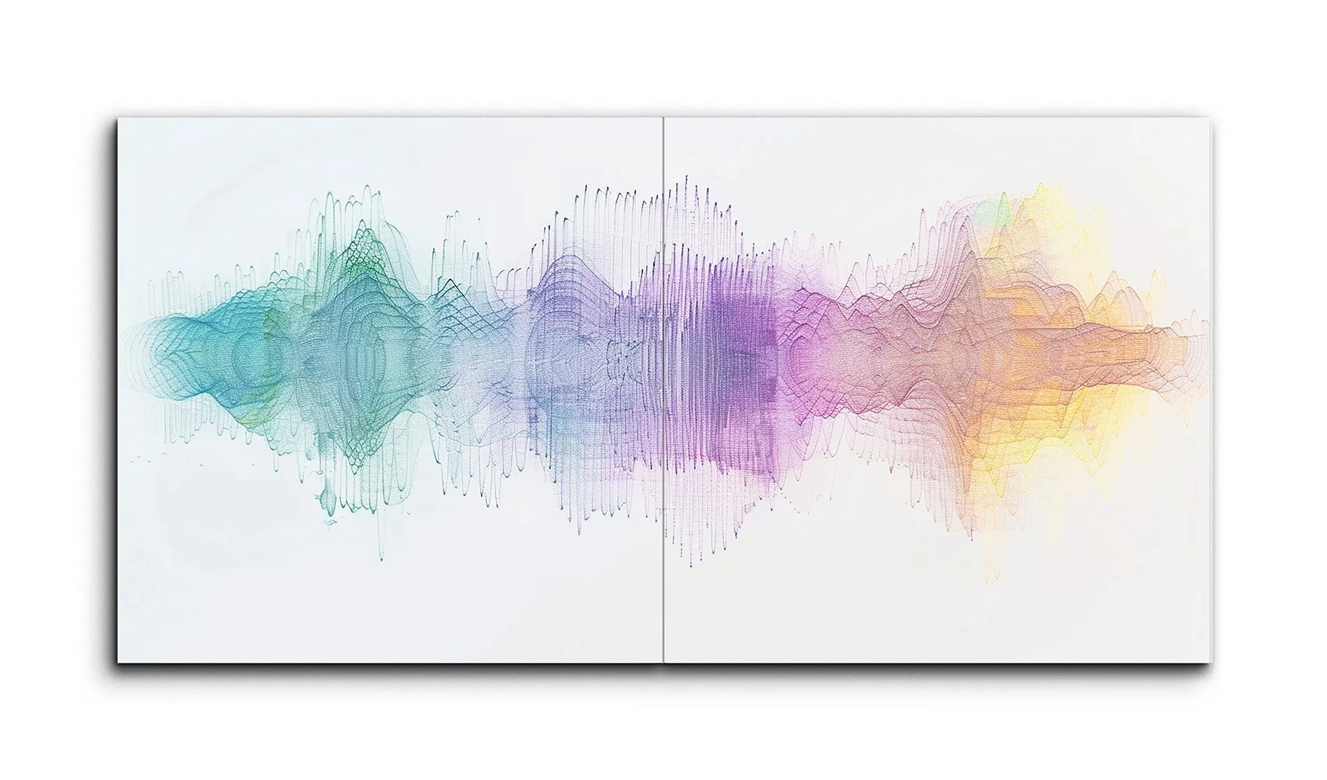 Vibrant Waveform Symphony