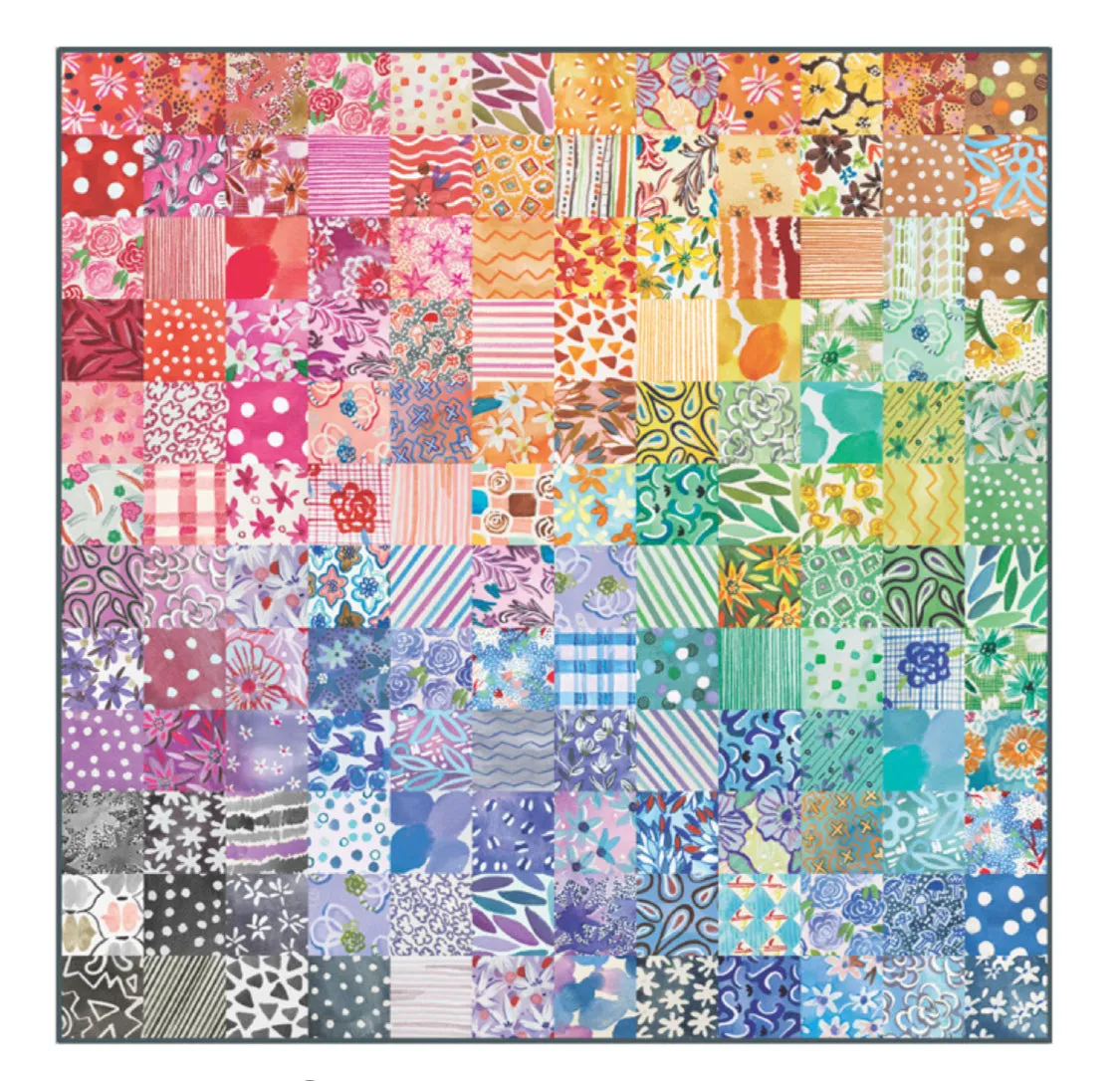 Vintage Feed Sack XOXO Scarf