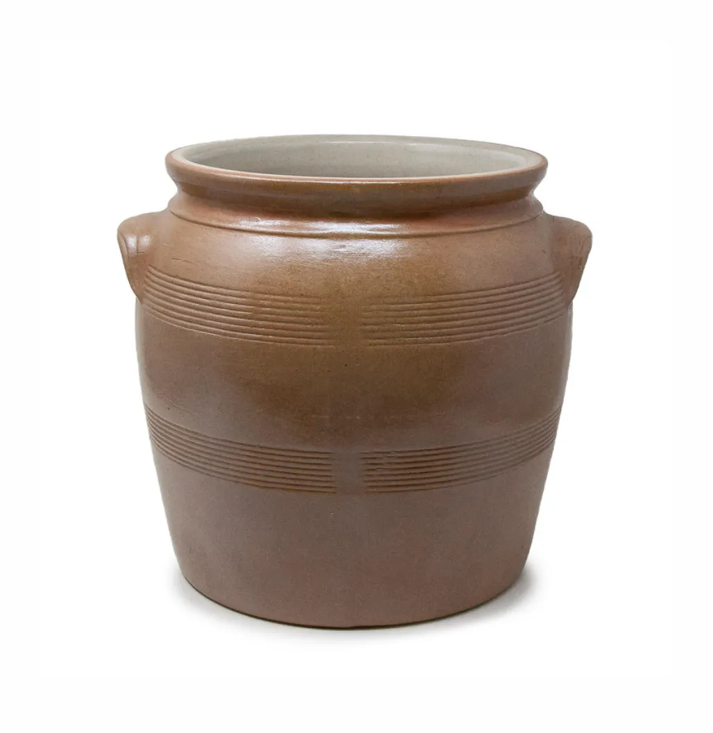 Vintage Pottery Crock, three sizes