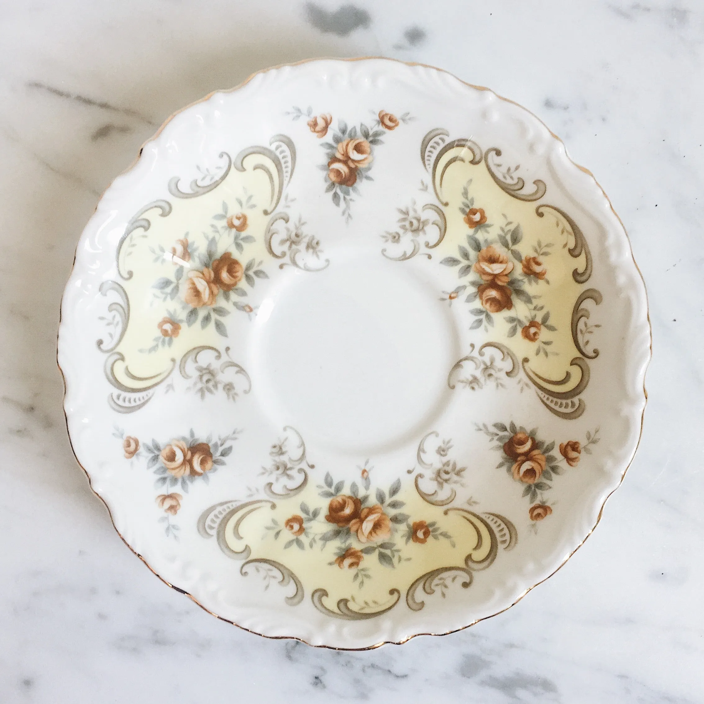 Vintage Royal Albert September Song Saucer Single