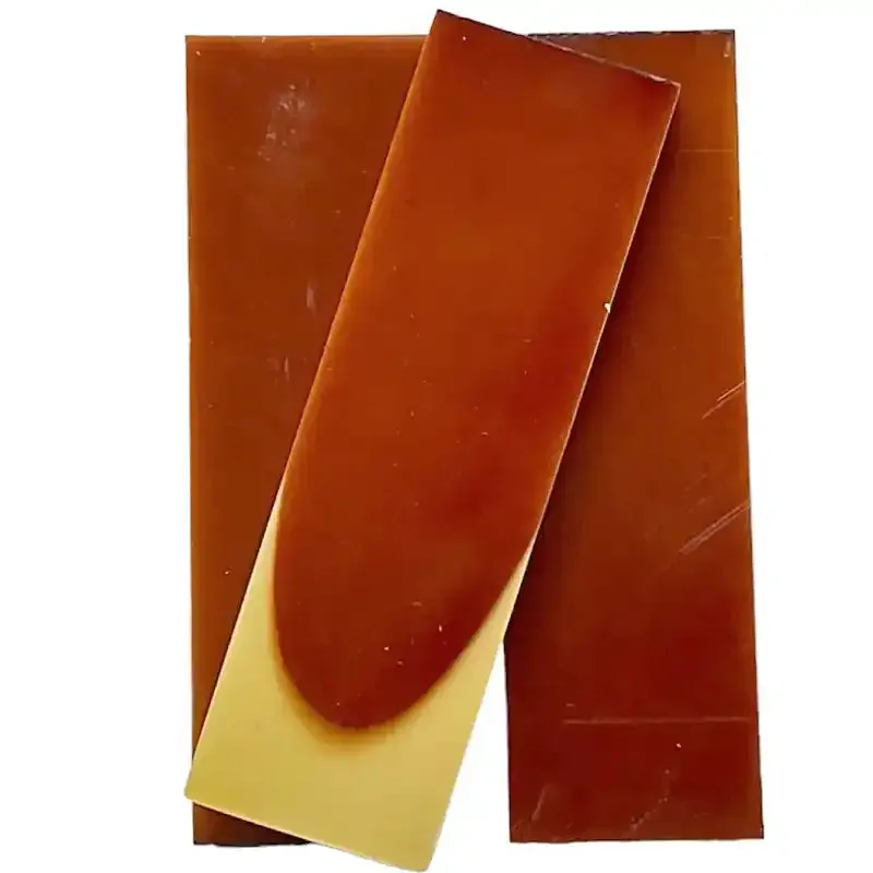 Vintage XXX Butterscotch Paper Micarta- 3/8"