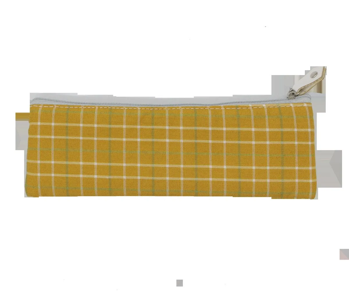 Vintage Zippered Pencil Case
