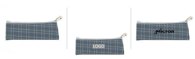 Vintage Zippered Pencil Case