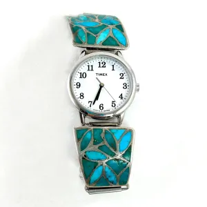 Vintage Zuni Inlay Watch Tips