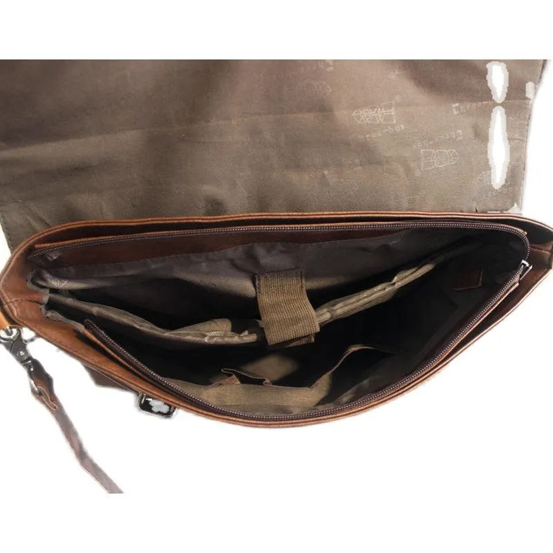 Vvsha  Christmas Gift Pu Leather Commuter Bag
