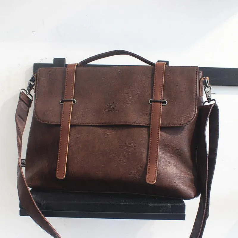 Vvsha  Christmas Gift Pu Leather Commuter Bag