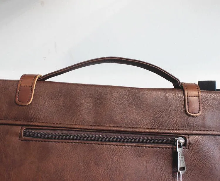 Vvsha  Christmas Gift Pu Leather Commuter Bag