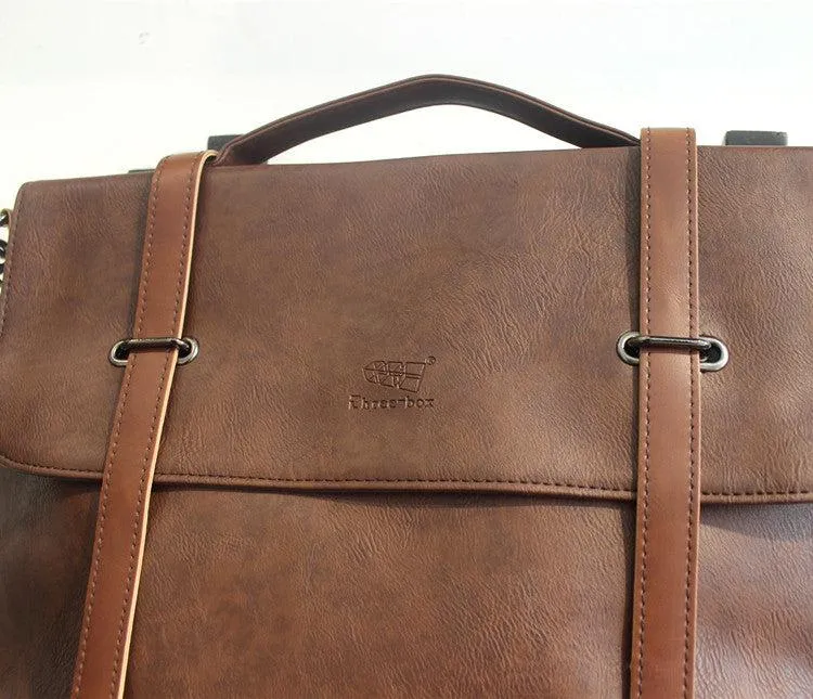Vvsha  Christmas Gift Pu Leather Commuter Bag