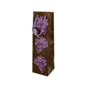 Wine Gift Bag with Grape Design ( Case of 40 )